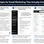 AI prompts for email marketing