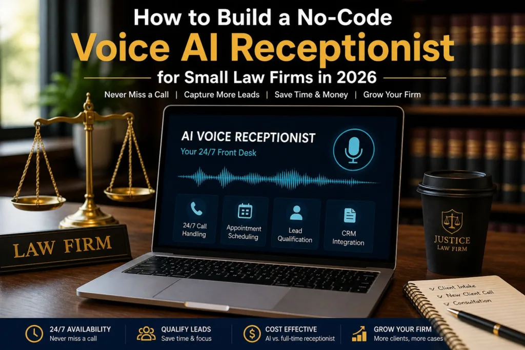 No-Code Voice AI Receptionist for Small Law Firms
