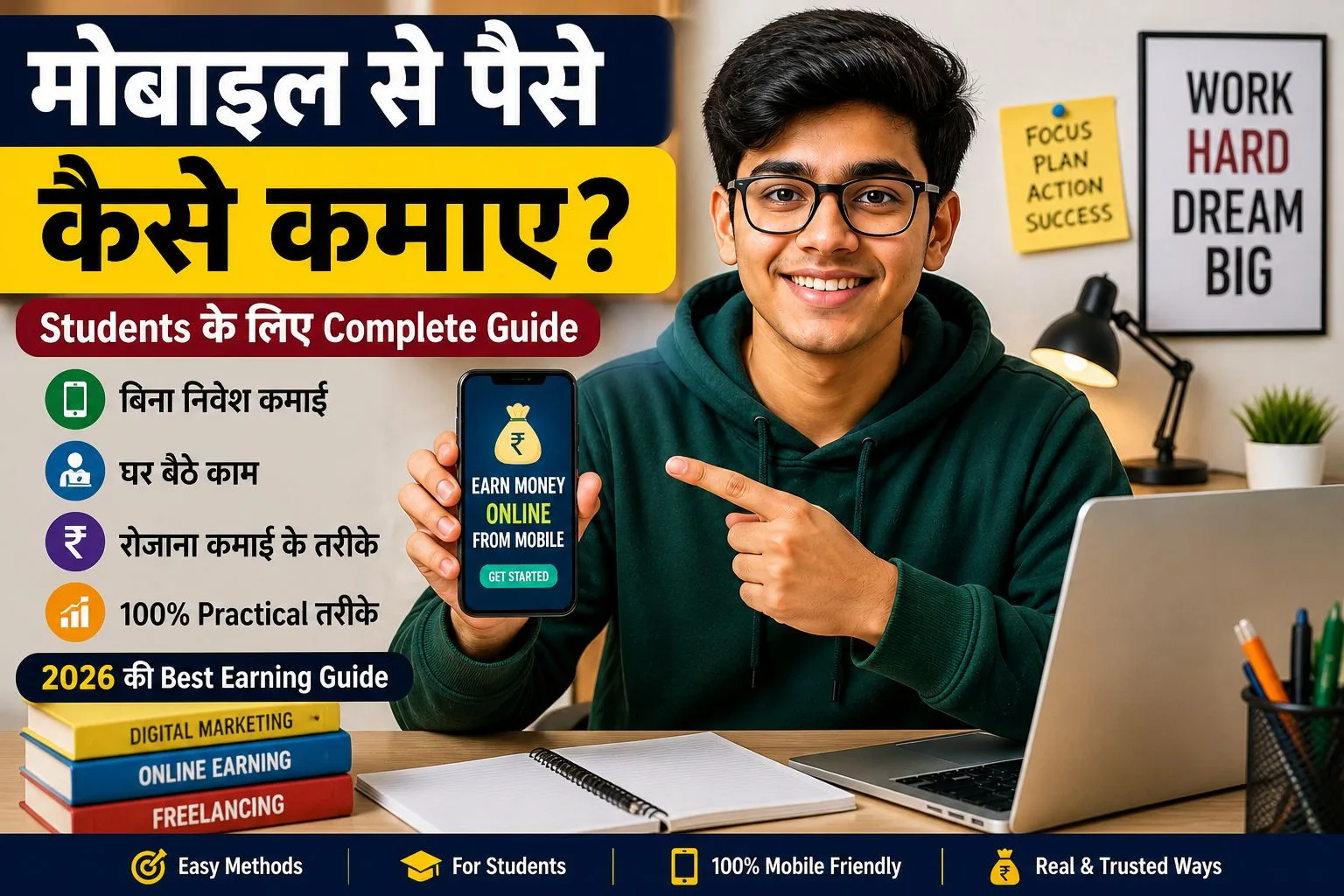 Mobile Se Paise Kaise Kamaye for Students